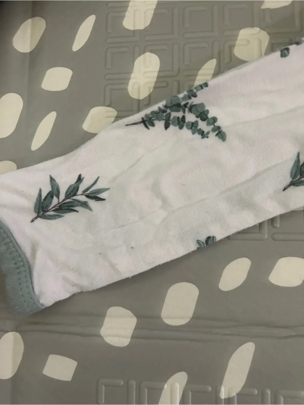 Kyte Baby Zippered Footed Romper - Eucalyptus